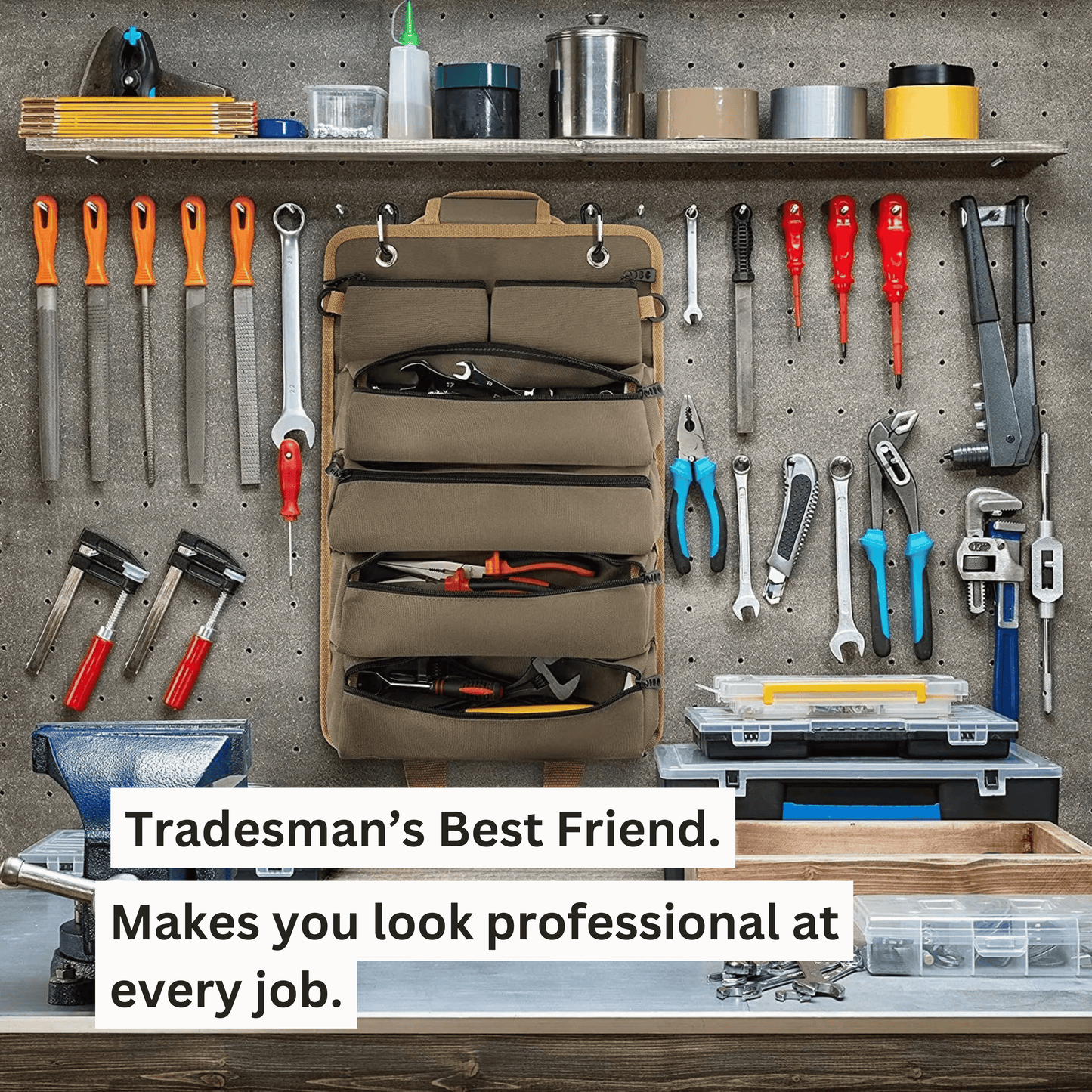 ToolToter™ - Foldable Tool Organizer
